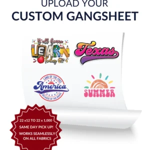 Upload DTF Gangsheet